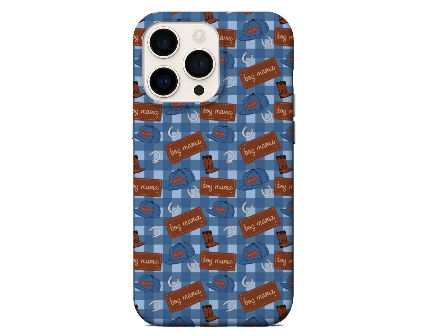 Western Boy Mama Interchangeable Plate