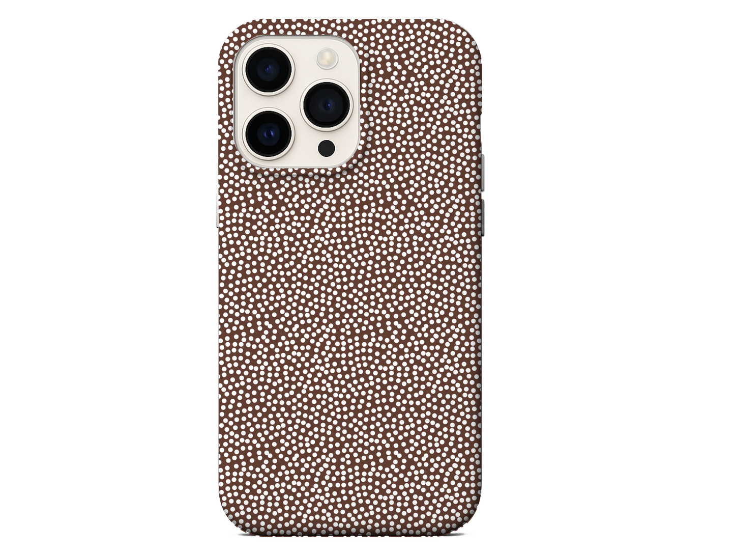 Brown Dot Interchangeable Plate