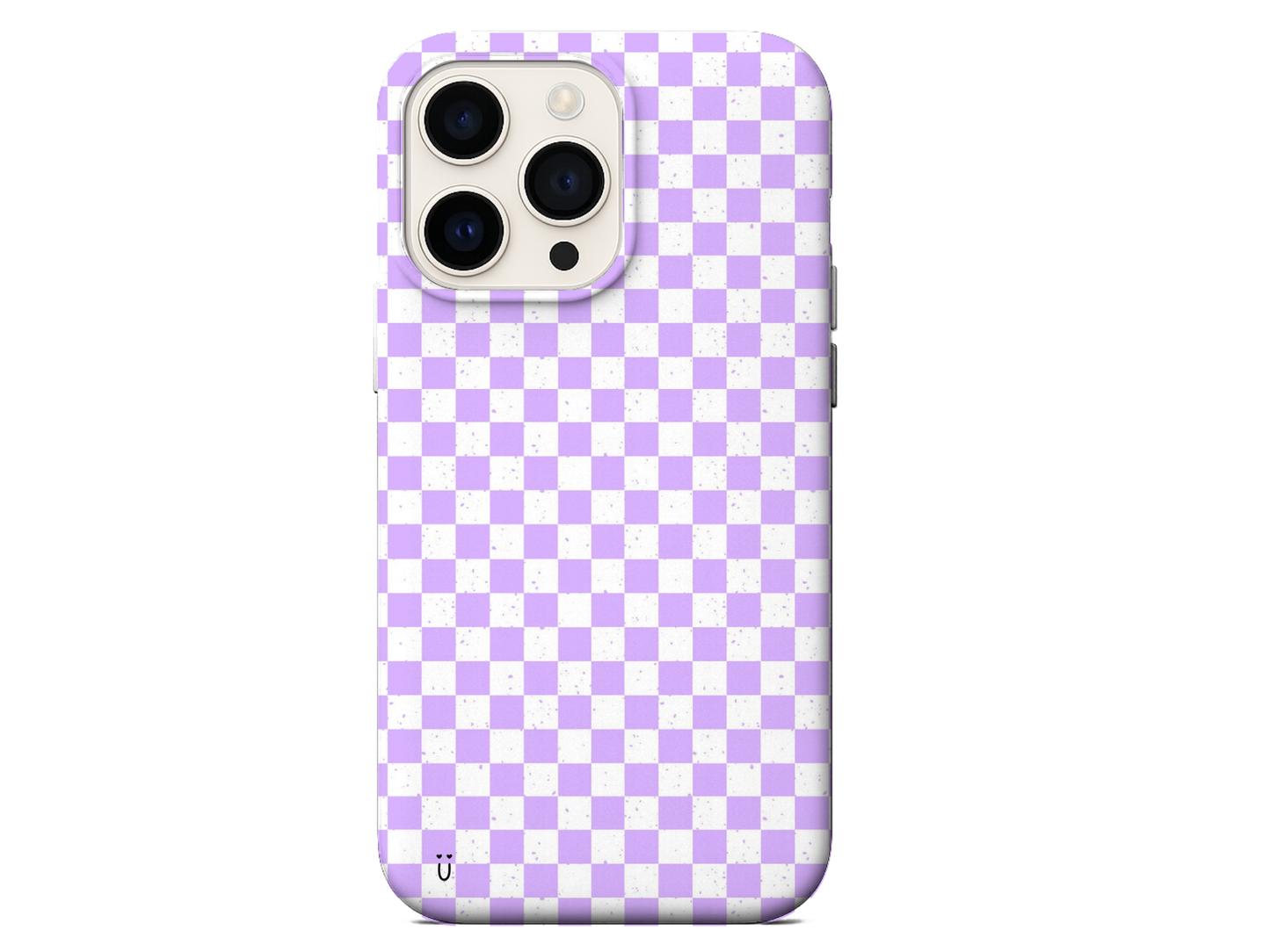 Lilac Check Interchangeable Plate