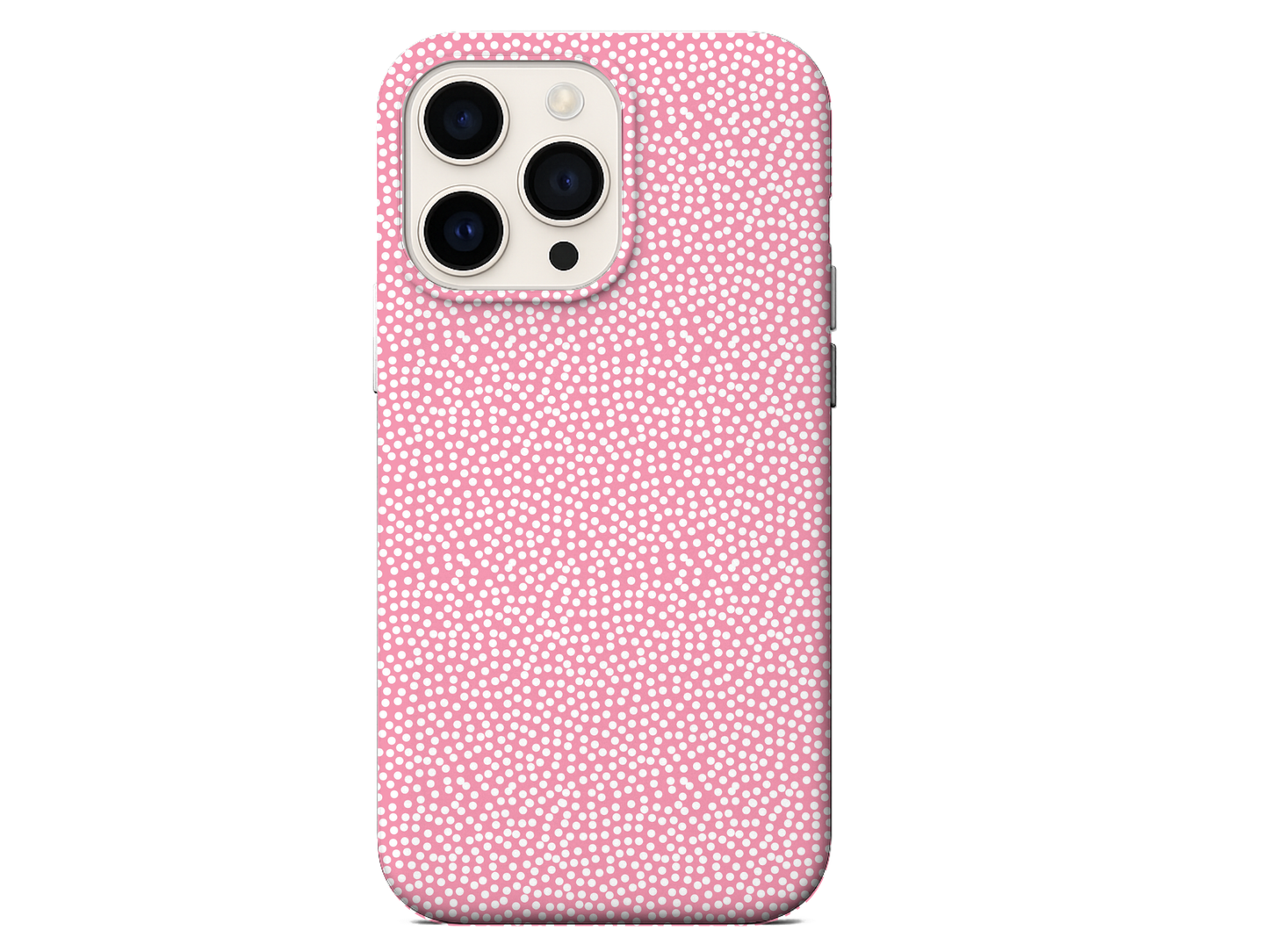 Light Pink Polka Dot Interchangeable Plate