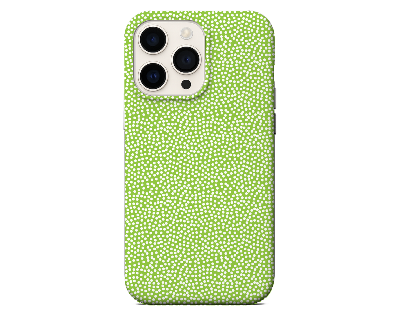 Green Polka Dot Interchangeable Plate