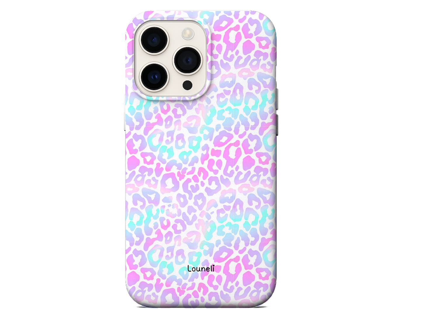 Rainbow Leopard Interchangeable Plate