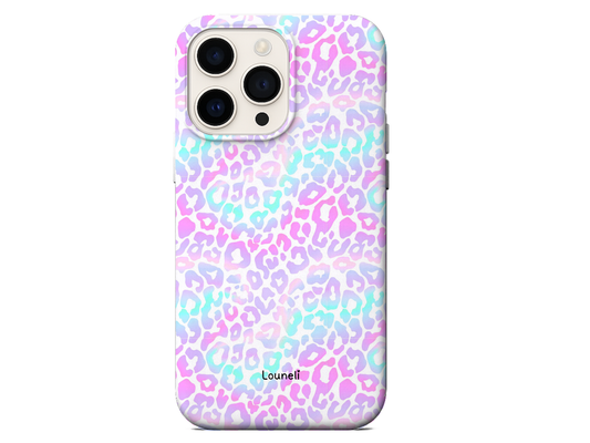 Rainbow Leopard Interchangeable Plate