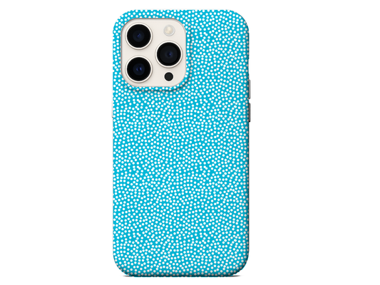 Blue Polka Dot Interchangeable Plate