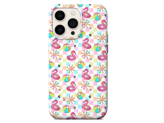Flamingo Splash Interchangeable Plate