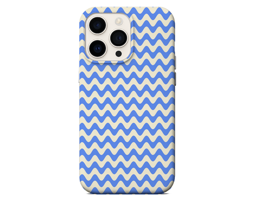 Blue Waves Interchangeable Plate