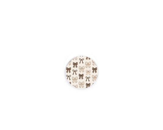 Brown Bows MagSafe PopGrip