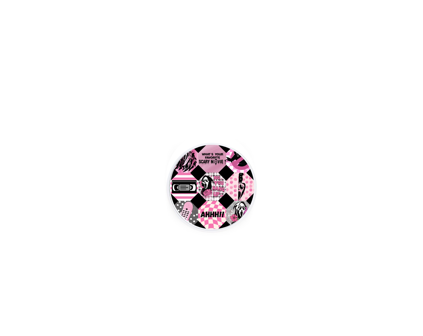 Ghostface Pink MagSafe PopGrip