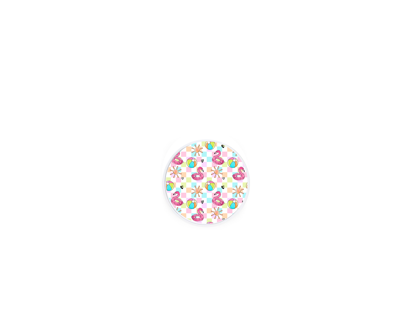 Flamingo Splash MagSafe PopGrip