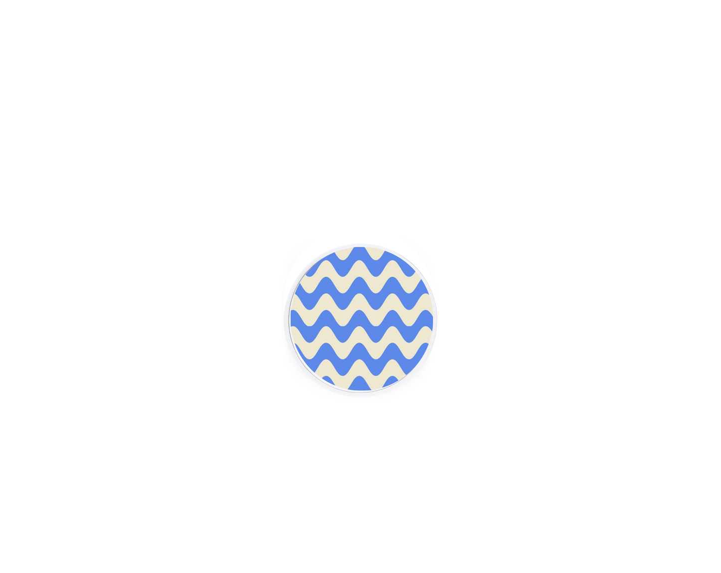 Blue Waves MagSafe PopGrip