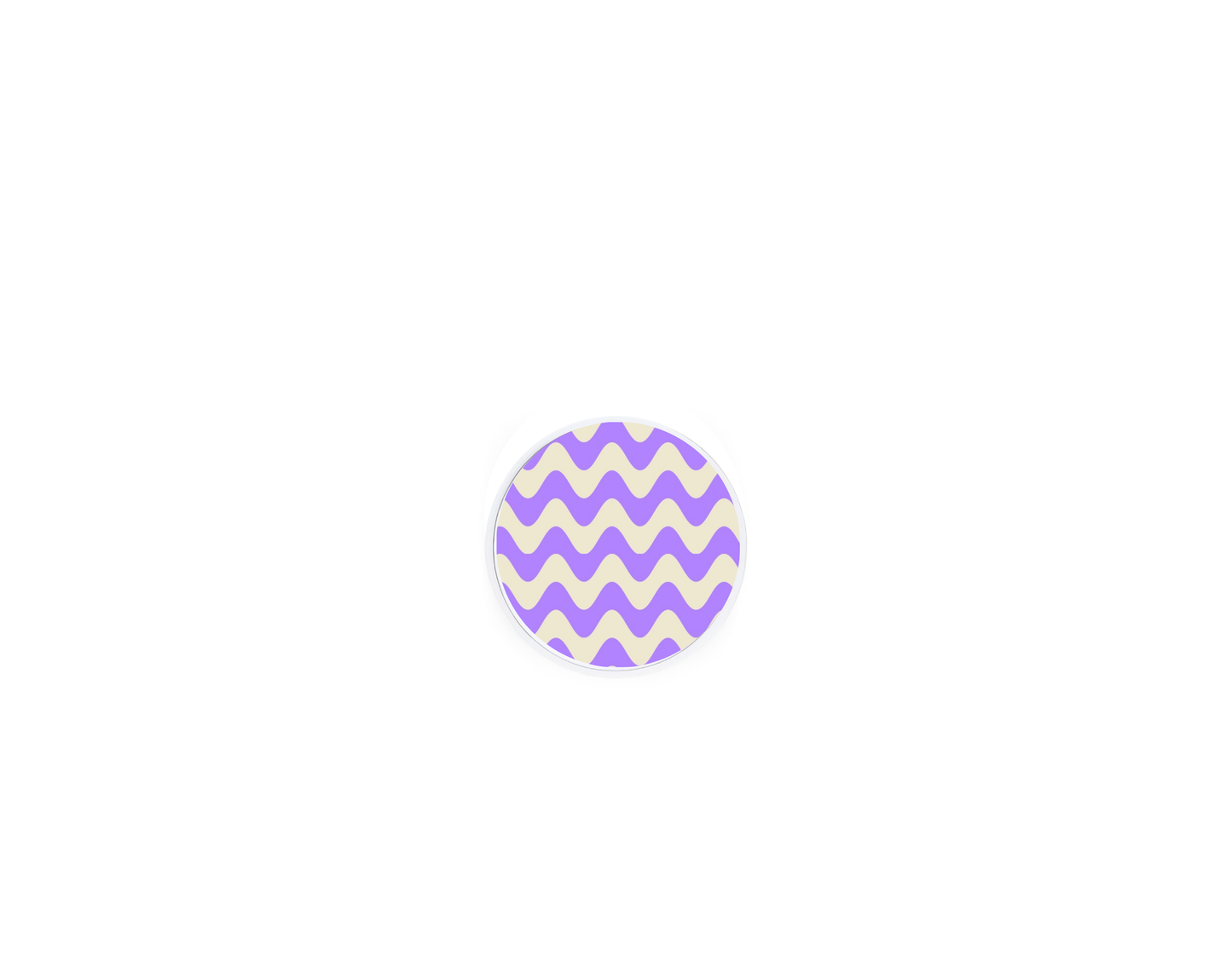 Purple Waves MagSafe PopGrip