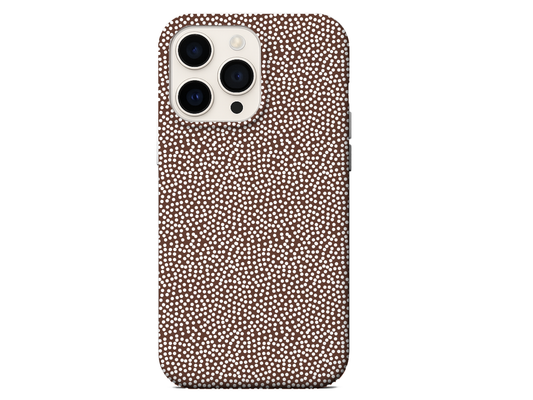 Brown Dot Interchangeable Plate