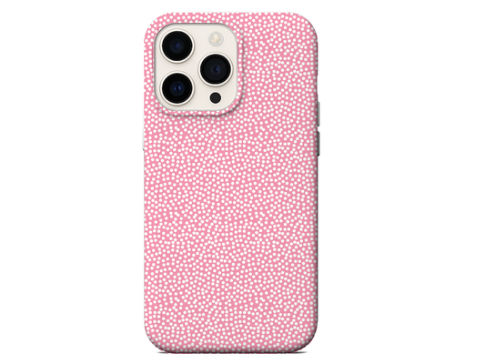 Light Pink Polka Dot Interchangeable Plate
