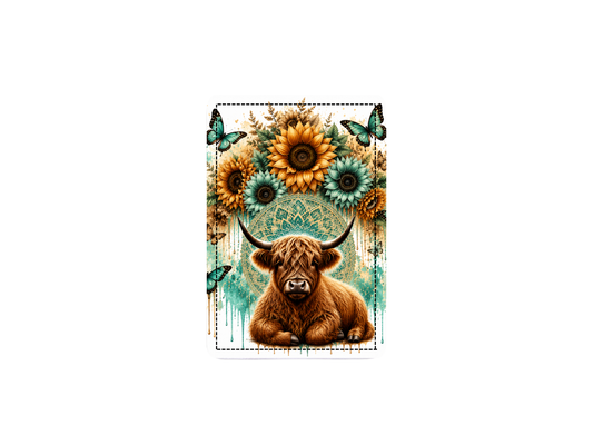 Highland Cow Magsafe Card Holder