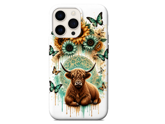 Highland Cow Interchangeable Plate