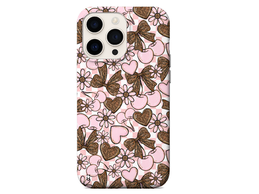 Blush Bow Interchangeable Plate