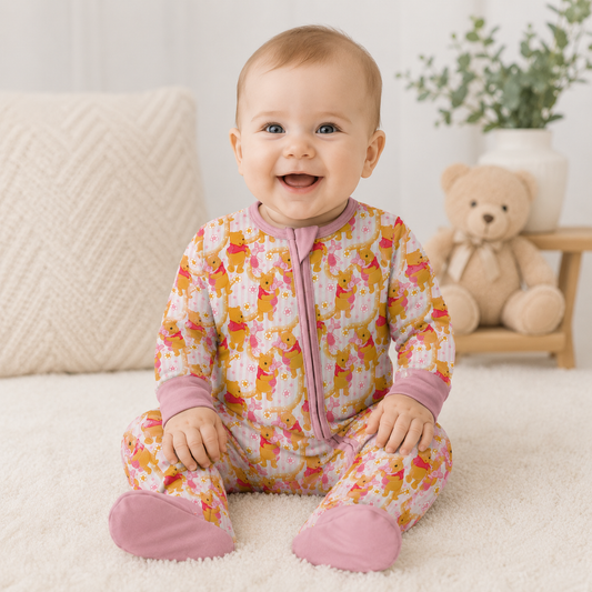 Honey & Hugs Bamboo Zippy (PRE-ORDER ARRIVING MID AUGUST)